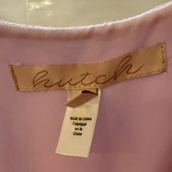 HUTCH BRAND Colorful Maxi Dress W/ Tie Front and Long Middle Slit Size S - Picture 2 of 8